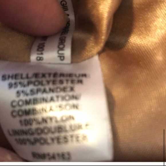 Andrew Marc Size 10 Black /Gold Party Dress NWT - Picture 9 of 10